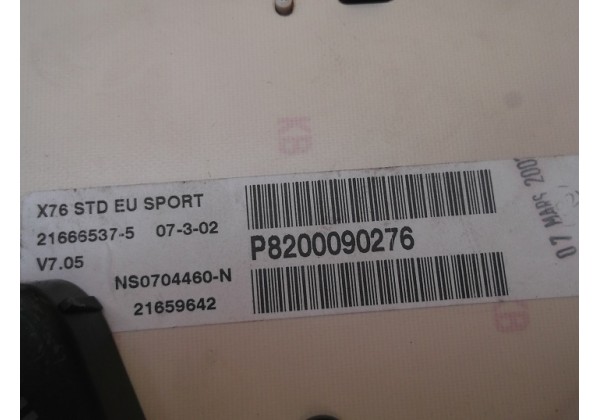 Щиток приладів Renault Kangoo (4х4), 8200090276
